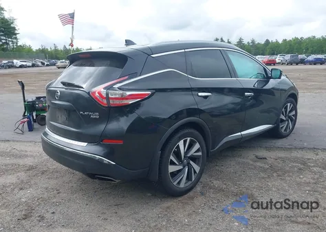 2017 Nissan Murano Platinum z USA, uszkodzony, nr VIN 5N1AZ2MH3HN159448